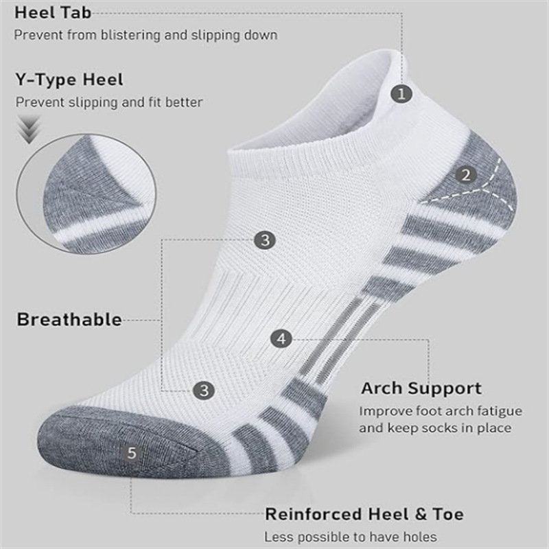 Unisex gepolsterte, atmungsakt – Athletic Sock Cushion Bewertung und Preis